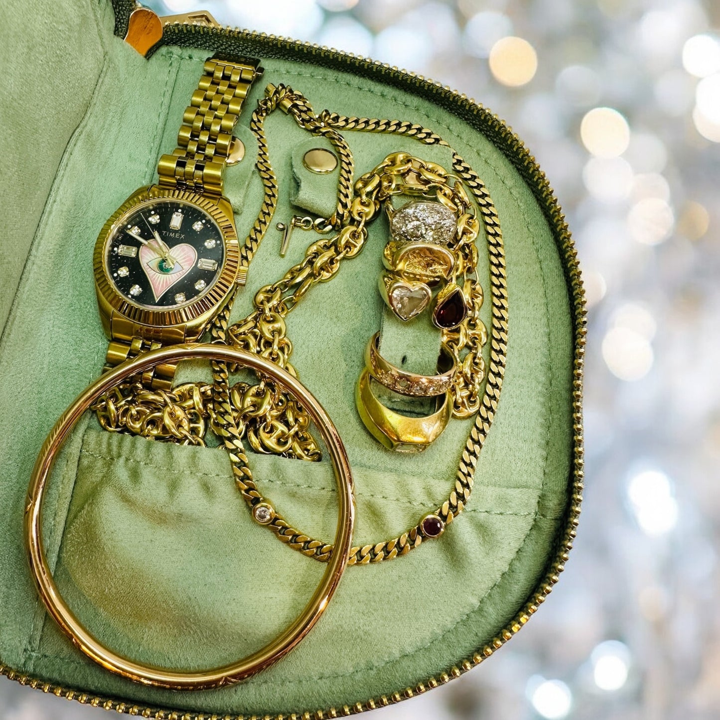 Oregon Estate Jewelry Travel Pouch