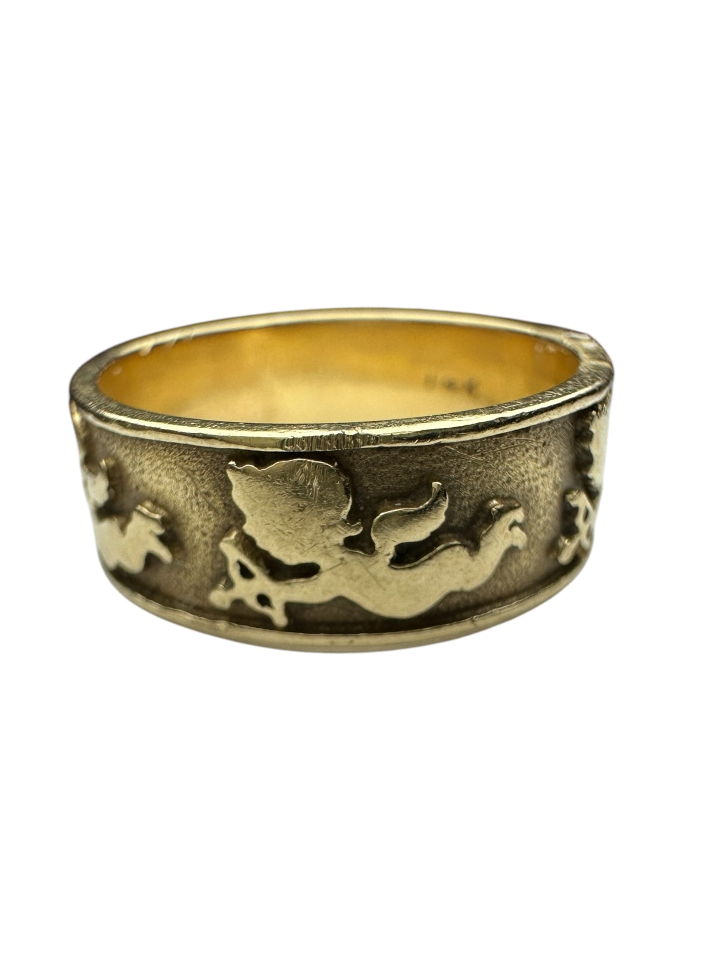 Vintage Cupid Eternity Band