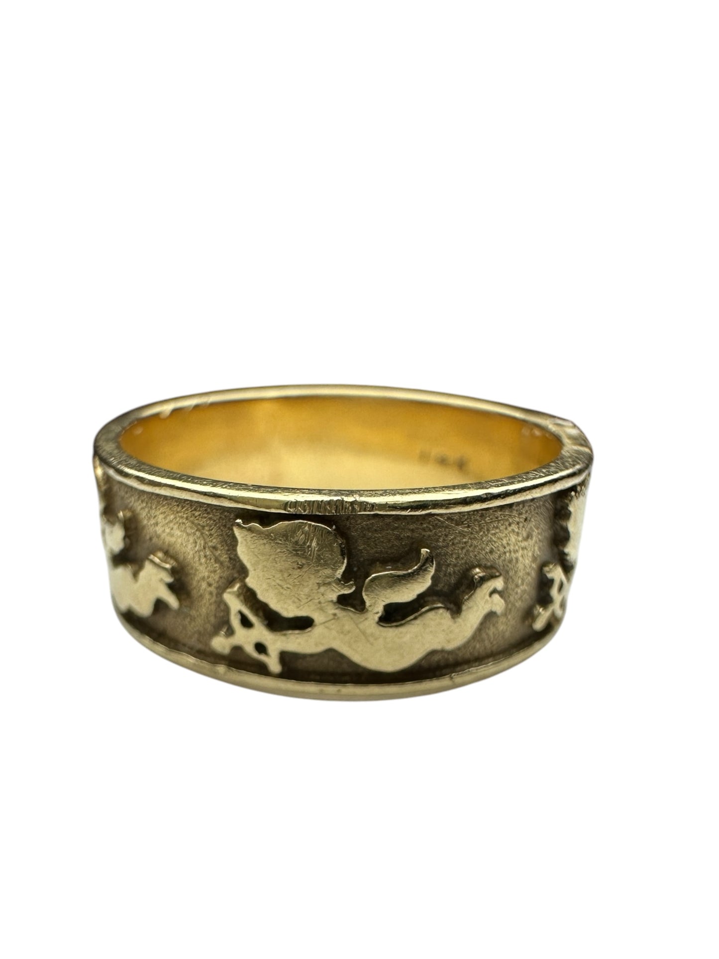 Vintage Cupid Eternity Band