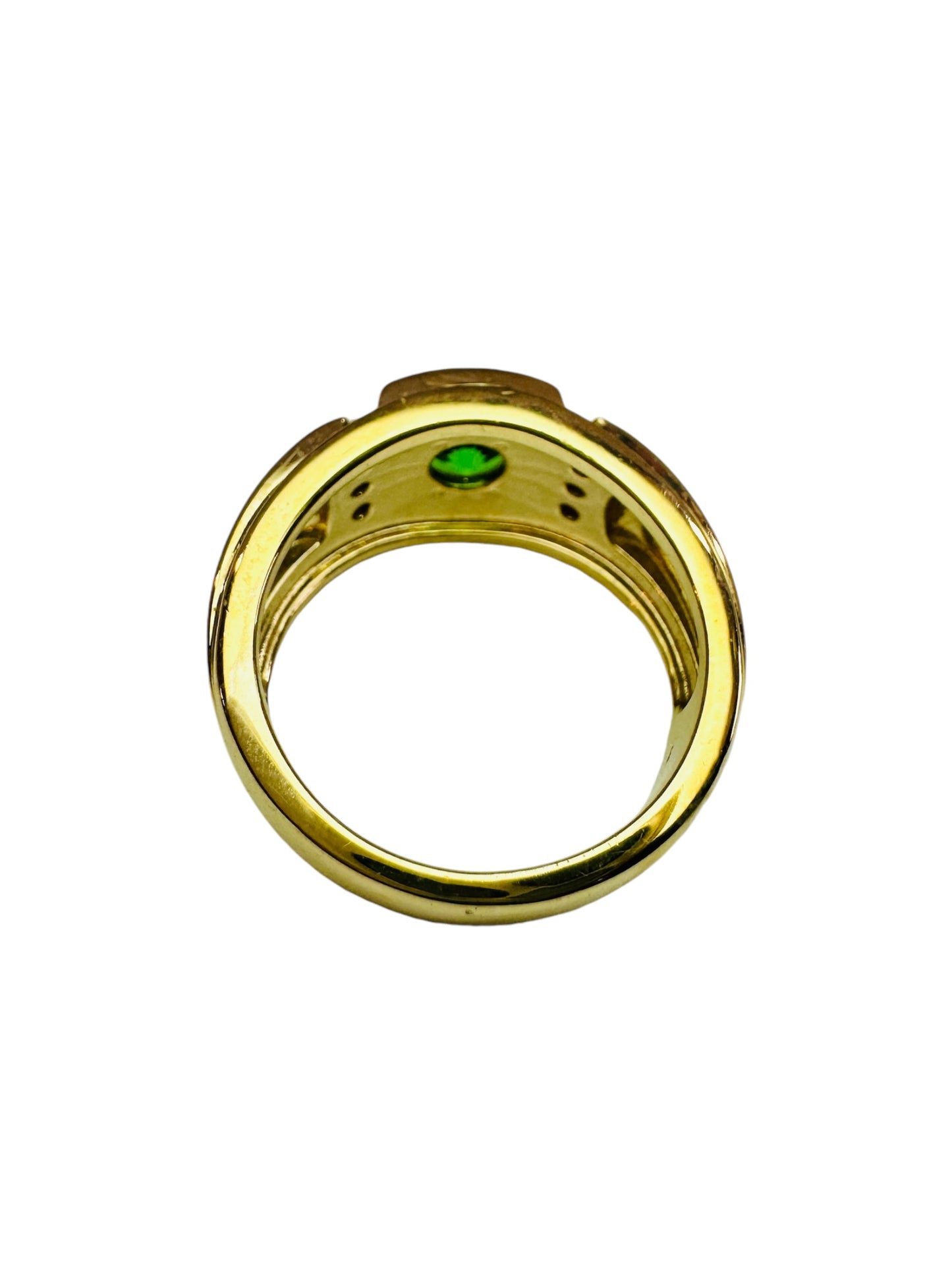 Gent's Custom Made Tsavorite Ring