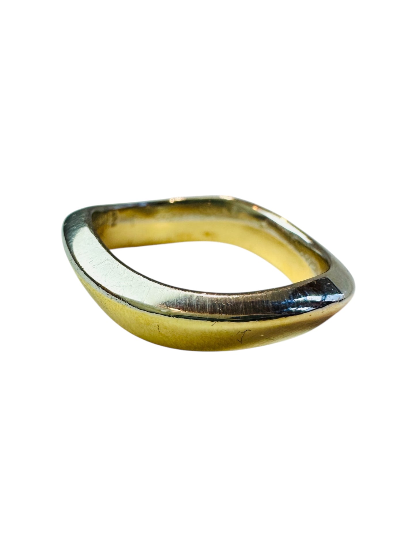 Designer Sonia Rykiel Two-Tone Wavy Band